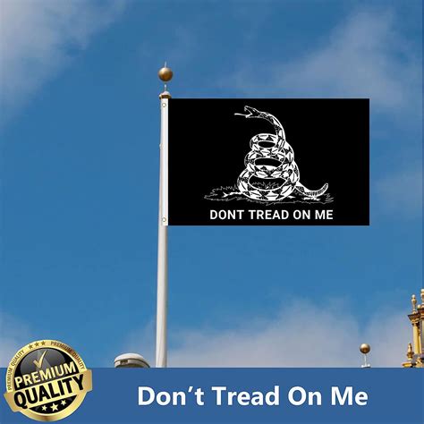 Buy Dont Tread on Me Gadsden Flag 3x5 Outdoor Double Sided- Libertarian ...