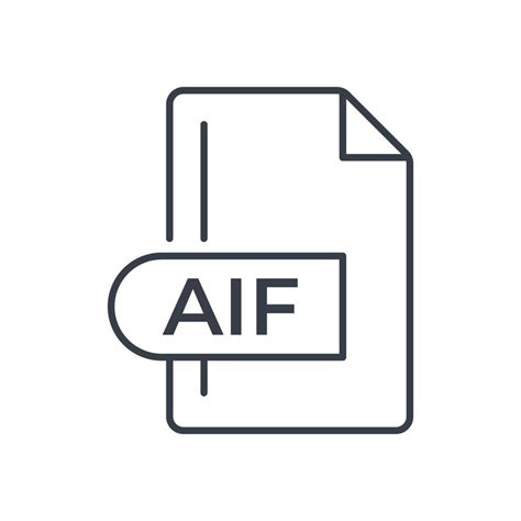 Aif File Symbol Vector SVG Icon - SVG Repo
