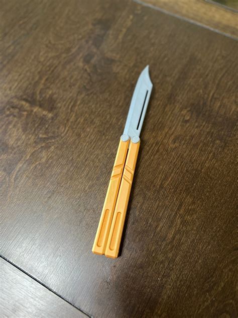 Balisong/butterfly Knife Trainer 3d Printed Durable ABS/PLA - Etsy