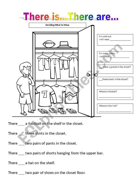 There is - There are - How many - ESL worksheet by Maricenia