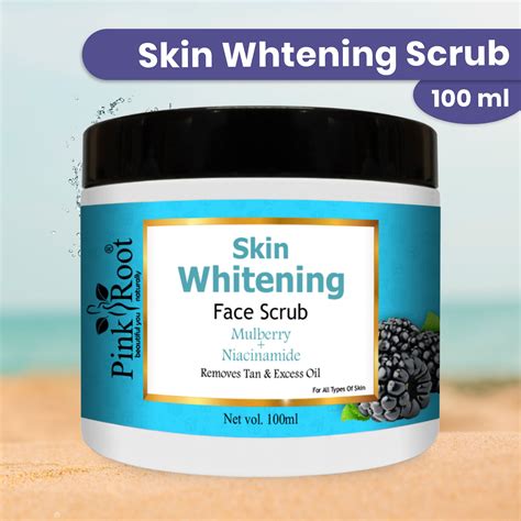 Sale Price Live ! Pink Root Skin Whitening Scrub - 100g |Skin Whitenin