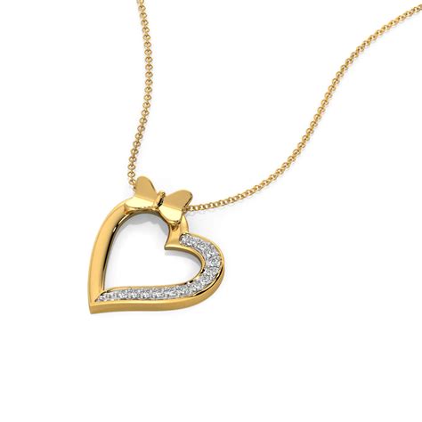 Buy Bow of Love Lab Grown Diamond NecklaceLab Grown Diamonds – Emori