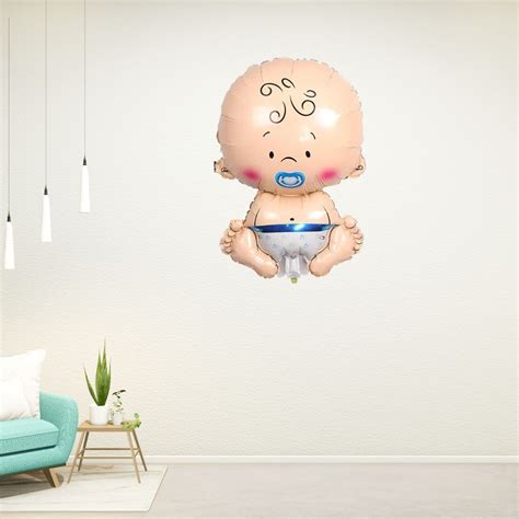 Baby Boy Shower Birthday Balloons - Its a Boy Birthday Party Foil Ball ...