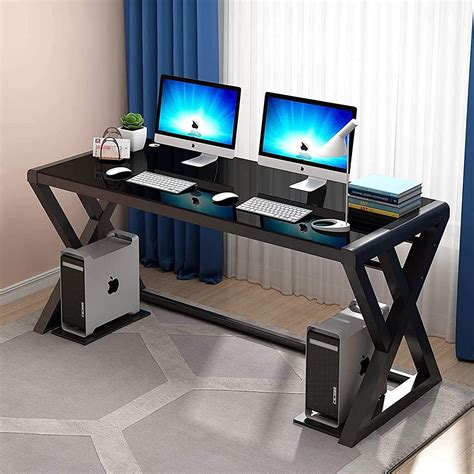 Buy Modern Computer Desk Gaming PC Laptop Table Study Workstation Home ...