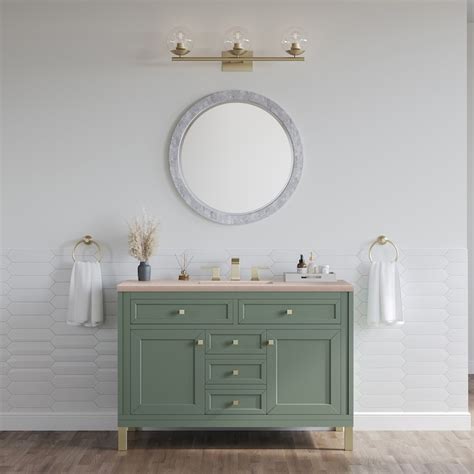 James Martin Vanities Chicago 48-in Smokey Celadon Undermount Single ...