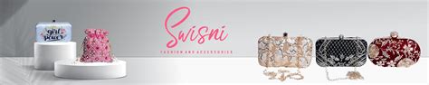 Amazon.in: Swisni : Bridal clutch