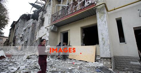 ImagesLive - Russians Strike Residential Building In Kharkiv