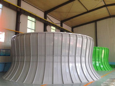 衡水歌昊环保科技有限公司专业生产玻璃钢冷却塔模压风筒