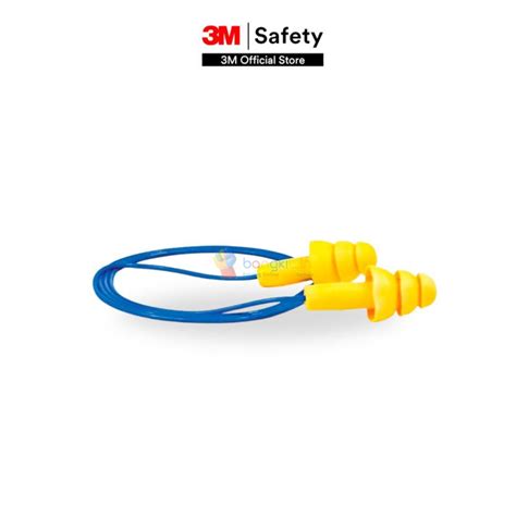 3M 340-4004 E-A-R UltraFit Corded Earplugs - Pelindung Telinga ...
