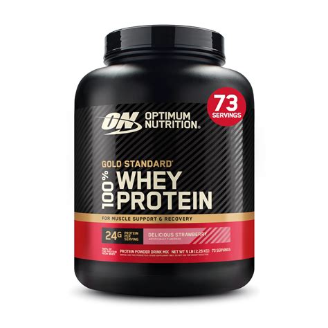Optimum Nutrition Gold Standard 100 Whey Protein Powder Delicious ...