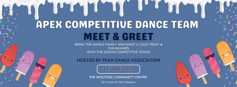 Apex Competitive Dance Team Meet & Greet, West Side Community Centre ...