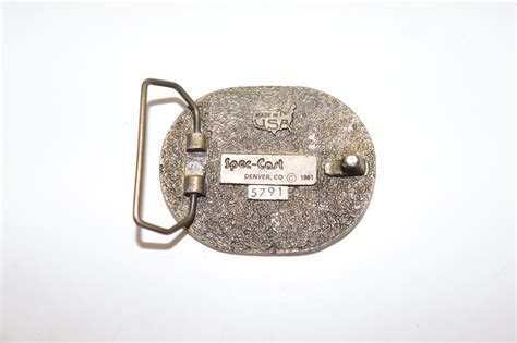 Spec Cast Elk Bronze Made in USA Belt Buckle - Gem