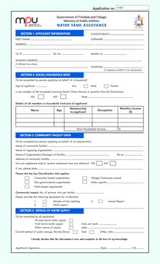 Fillable Online mpu gov Application for Water Tank Assistance Form ...