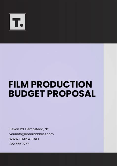 Image result for Media Production Budget Example