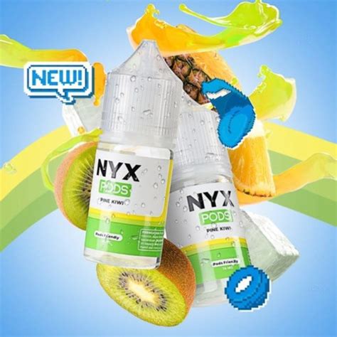 Jual NYX Pine Kiwi Pods Friendly 30ML by JVS - Liquid NYX Pods ...