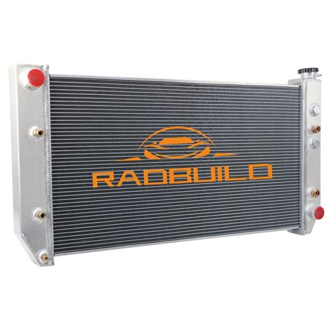 Buy RadBuild 4 Row Aluminum Radiator for 1982-1993 Chevy C/K 10 20 30 ...