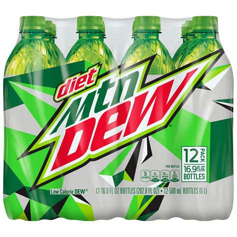 Diet Mountain Dew, Low Calorie DEW - SmartLabel™