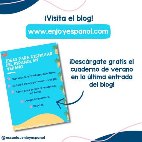 Cómo mejorar el español de tus hijos en verano