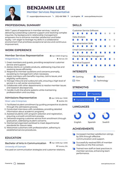 10+ Member Services Representative Resume Samples & Templates for 2025