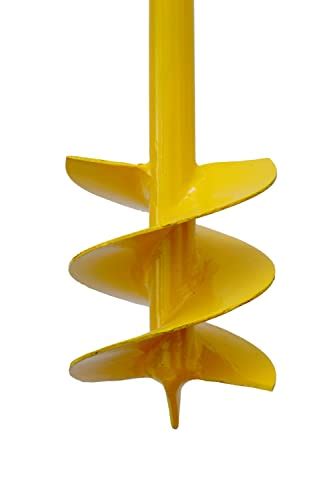 Jappy Agro Post Hole Digger - Earth Garden Auger Drill Non-Slip Handle ...