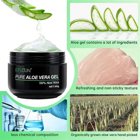 Aloe Vera Moisturizer for Face - Skin Repair, Sunburn Relief | Anti-Scarring & Aging | ECO ...