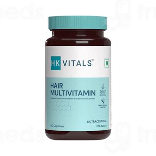 Hk Vitals Hair Multivitamin Capsule 60 - Uses, Side Effects, Dosage ...