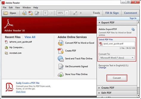 How to Convert PDF to Word with Adobe Acrobat Pro? - Rene.E Laboratory