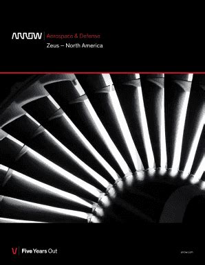 Fillable Online Zeus North America - Arrow Electronics Fax Email Print ...