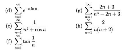 Image result for The Comparison Test Convergence Example