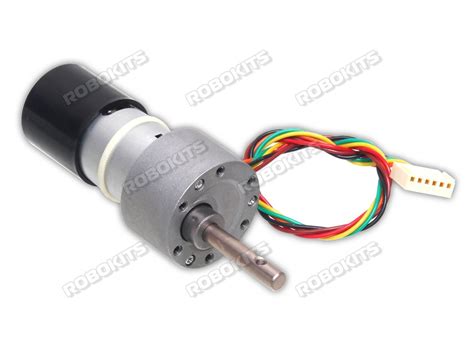 DC 12V 100RPM High Torque Quad Encoder Motor DC 12V 100RPM High Torque ...