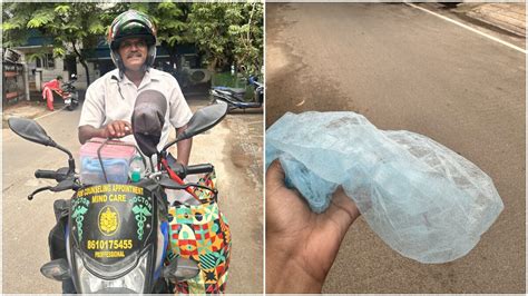 Chennai Uber driver offers shower cap, raincoat to riders. Passenger ...