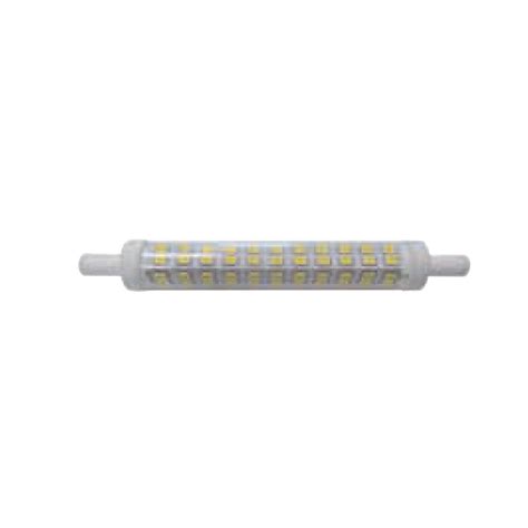 R7S 118MM threaded bulb with LED light. F.Bright LED