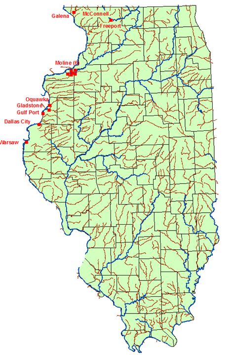 Illinois High Water Mark Signs