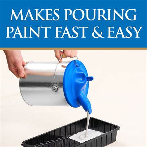 Pouring Paint Into A Bucket