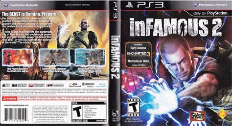 Image result for Infamous PS3 Cover