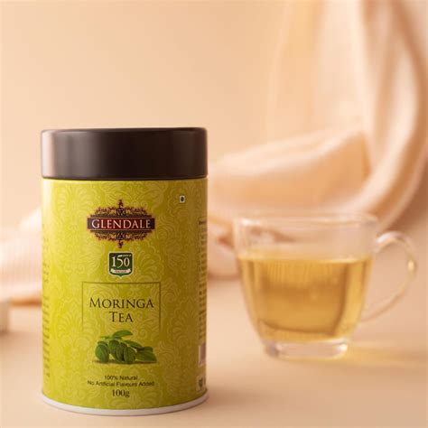 Glendale 100% Natural Moringa Herbal Green Tea - 150 Years of Excellen ...
