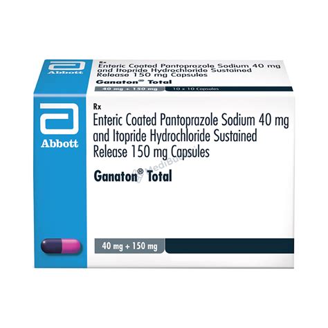 Ganaton Total Capsule SR: Price, Uses, Side Effects & How to Use ...