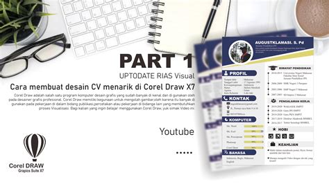 Image result for Tutorial Desain CV Di CorelDRAW