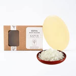 Buy SIIYA BODY BLOOM Kapur Bathing & Face Soap Bar For All Skin Types ...