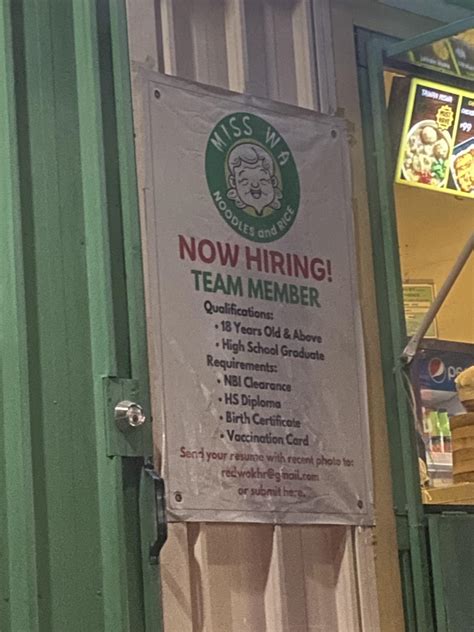 Reasonable qualifications for a minimum wage job : r/Philippines