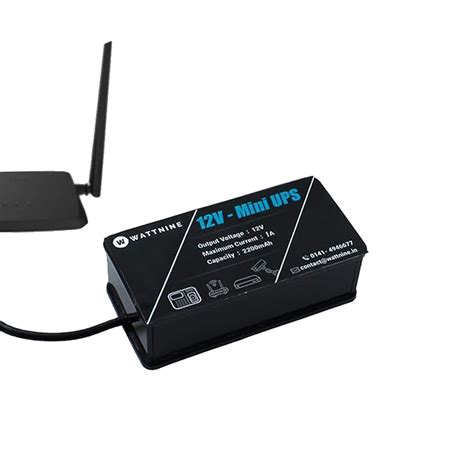 12V Mini UPS for WiFi Router and CCTV Camera - Buy 12V Mini UPS for ...