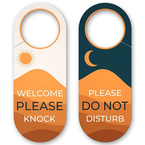 Do Not Disturb Door Hanger SignWelcome Please Knock India | Ubuy