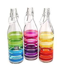 Buy FAVOLA Round High Quality Multi Color Stripe Design Freeze Safe Air ...