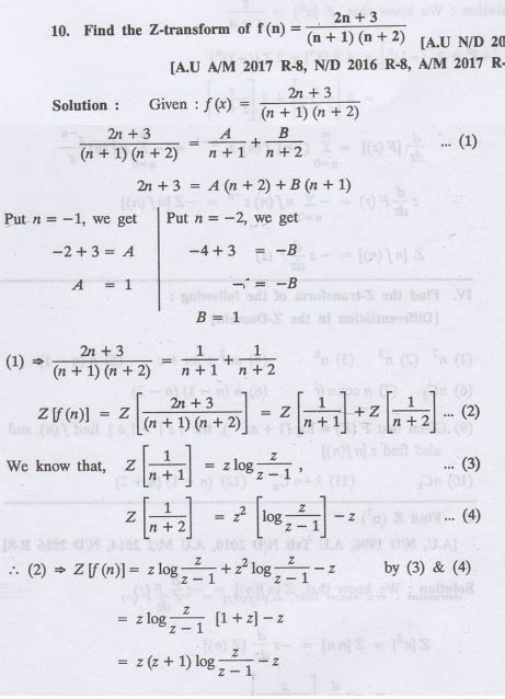 Image result for Basic Z Transform Formula