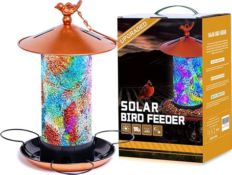 This Stunning Solar Powered Bird Feeder Will Elevate The Charm And ...