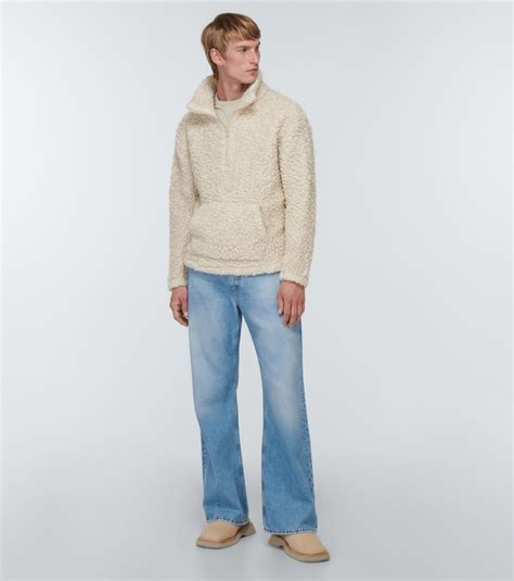 ERL - Quarter-zip fleece sweater ERL