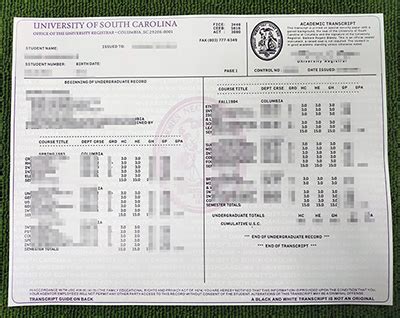 Image result for USC Transcripts