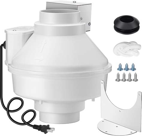 Amazon.com: CONGKAILU Dryer Vent Booster Fan 4 Inch, DBF 110 Dryer Vent ...