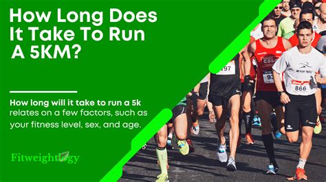 How Long Does It Take You To Run A 5K? – Average 5k Time By Age ...