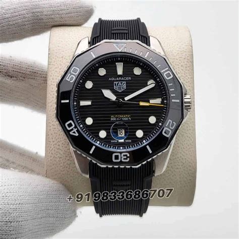 Tag Heuer Aquaracer Professional 300 Date Black Dial 43mm High Quality ...